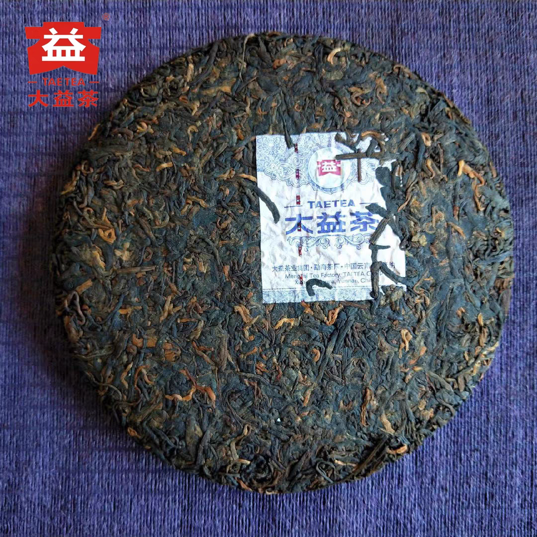 TAETEA(Dayi ) Pu-erh Tea – 2018 Early Spring Arbor Ancient-Tree Ripe Pu-erh Tea Cake – 357 g(12.6 oz)